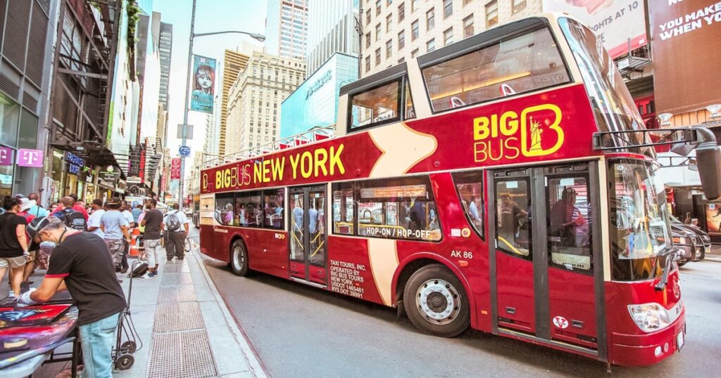 Autobuses turísticos en Nueva York
