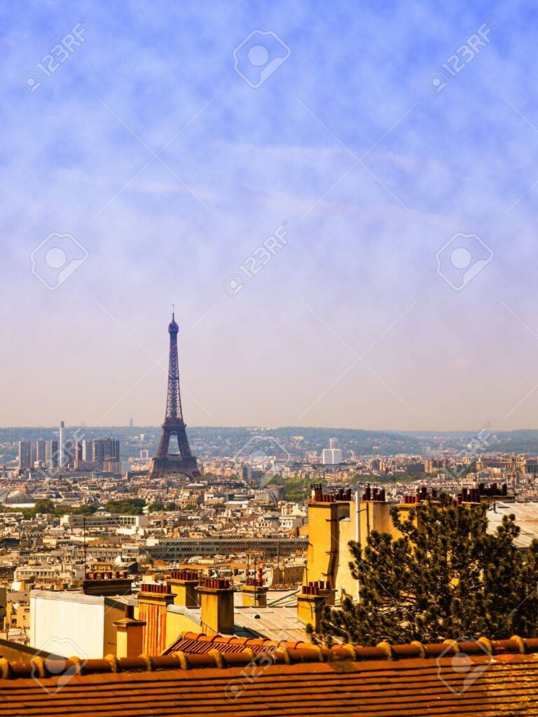 Torre Eiffel y Montmartre