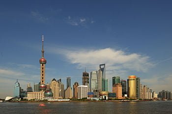 Rascacielos de Shanghai