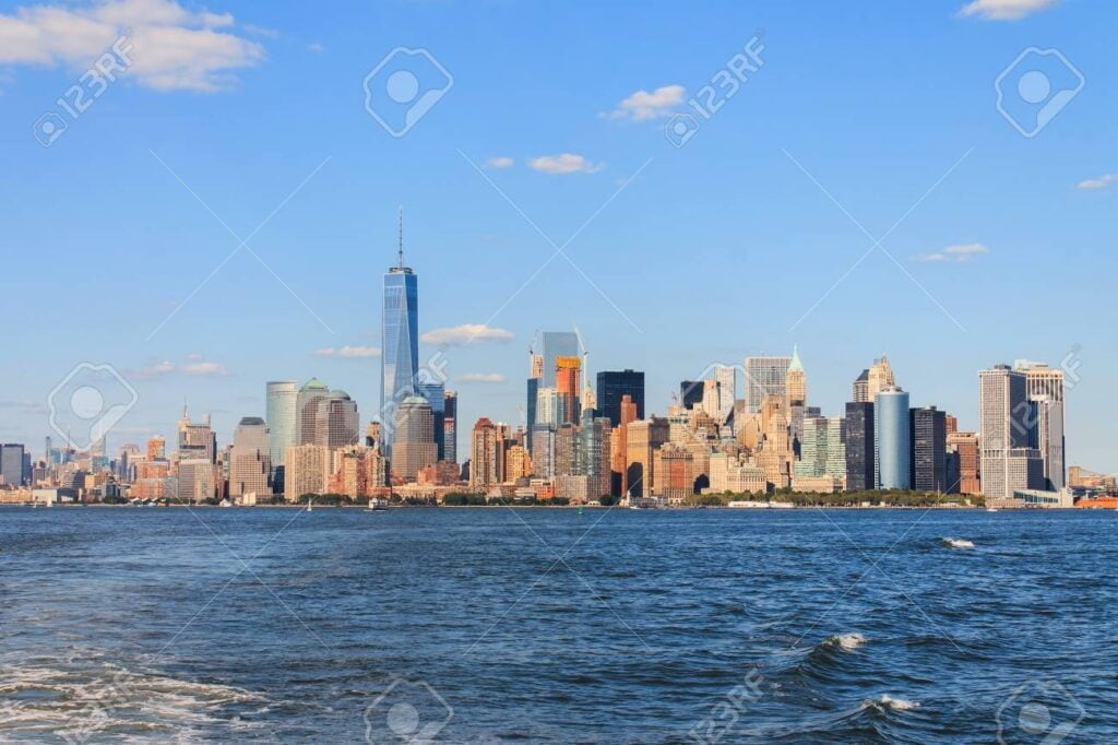 Río Hudson y Nueva York