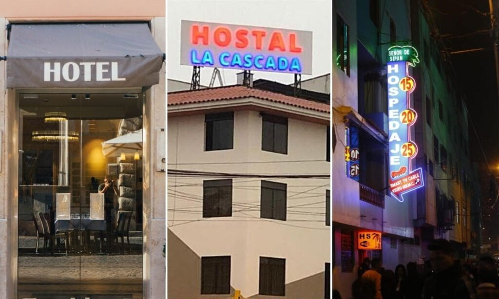 Diferencias entre hoteles y hostales