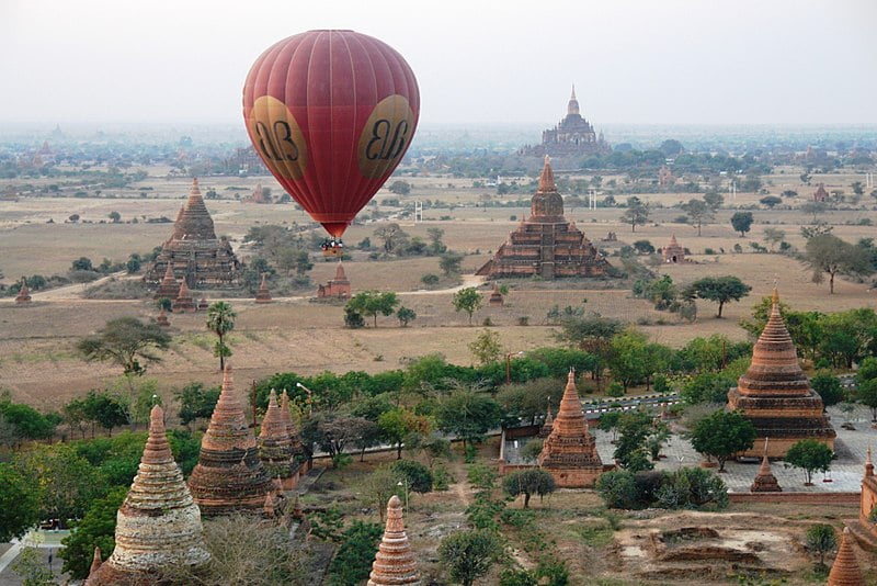 Templos y pagodas en Bagan
