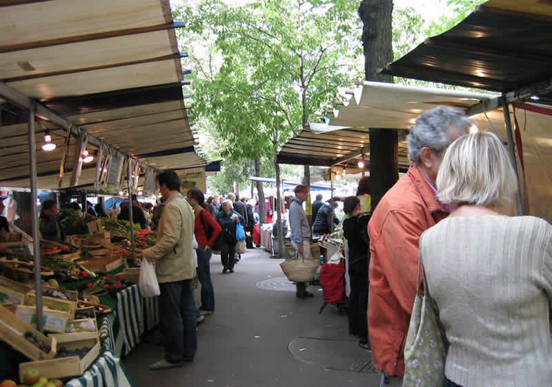 Mercados al aire libre de París