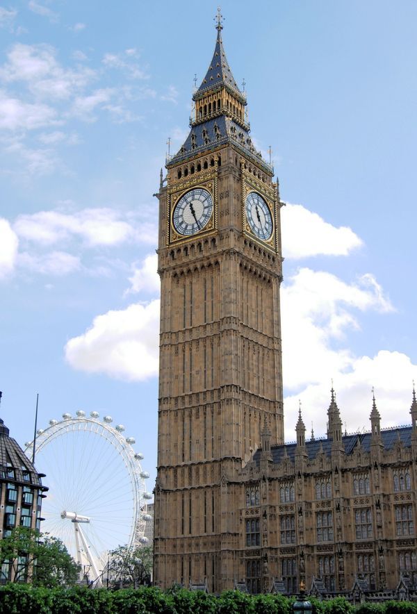Palacio de Westminster y Big Ben