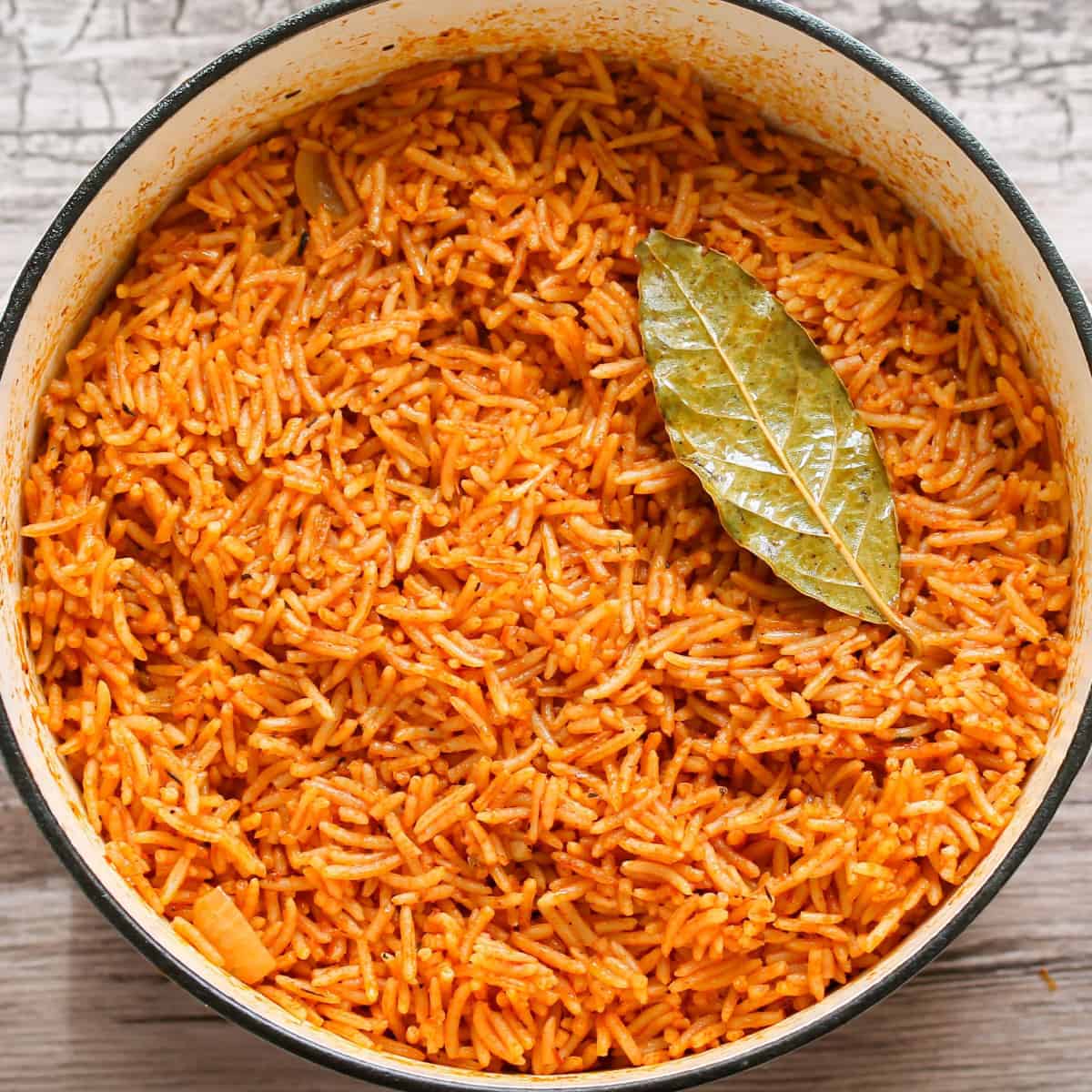 Jollof rice nigeriano delicioso