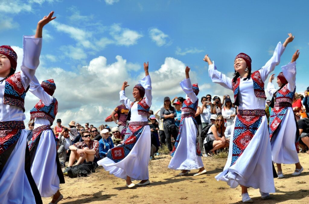 Festival cultural en Kirguistán