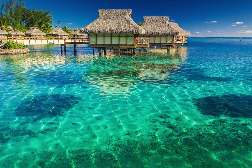 Playas paradisíacas de Bora Bora