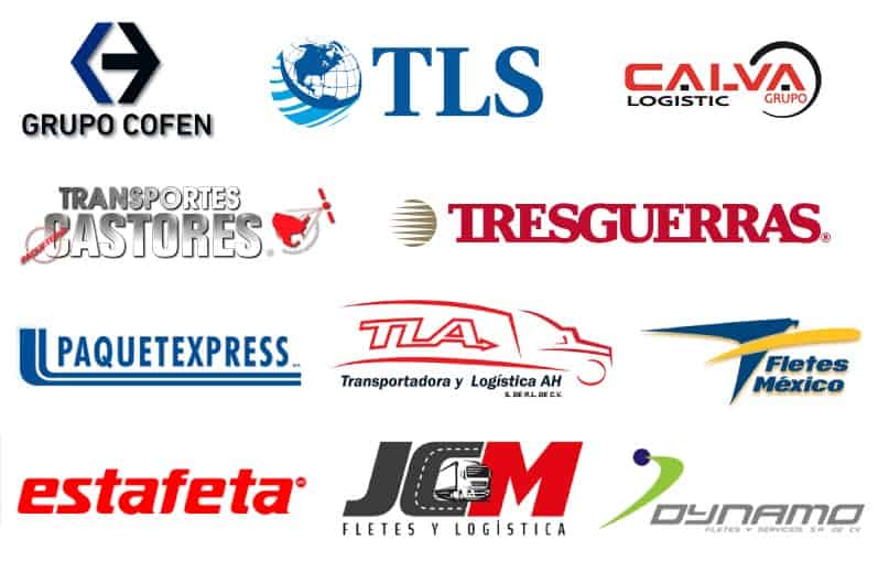 Logotipos de compañías de transporte