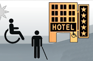 Hoteles accesibles para discapacidad
