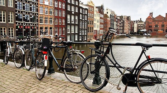 Bicicletas en Ámsterdam