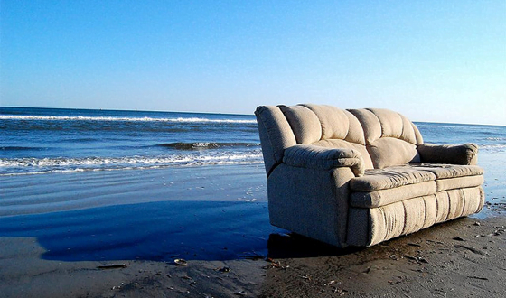 Couchsurfing en destinos de playa