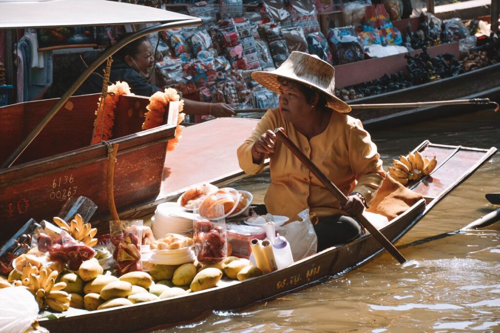 Mercados flotantes de Bangkok
