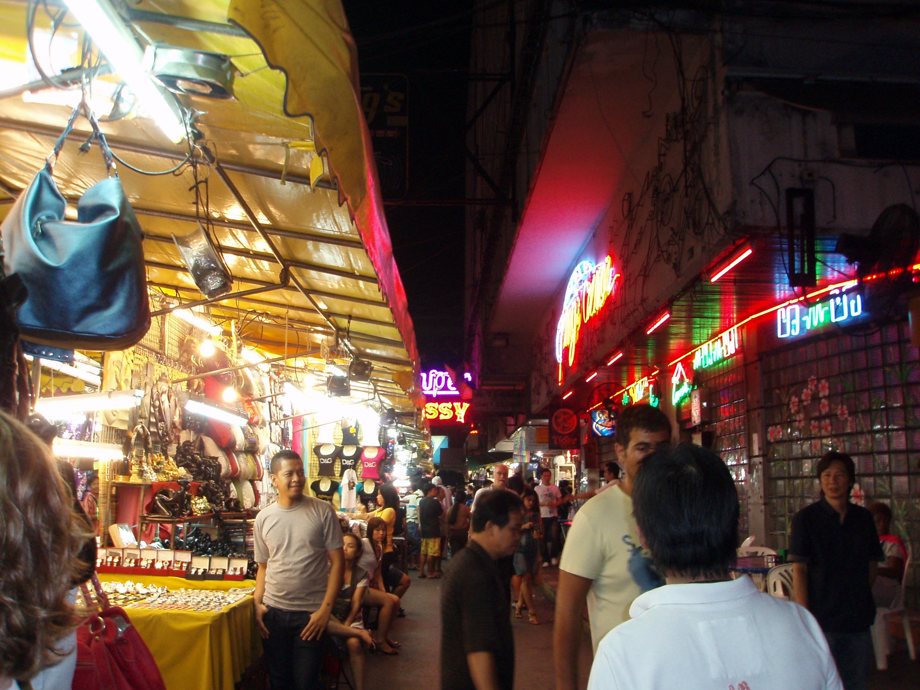 Mercado nocturno de Patpong