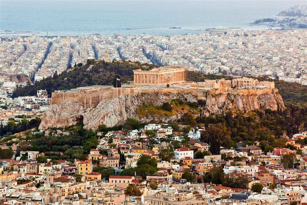 La Acrópolis en Atenas