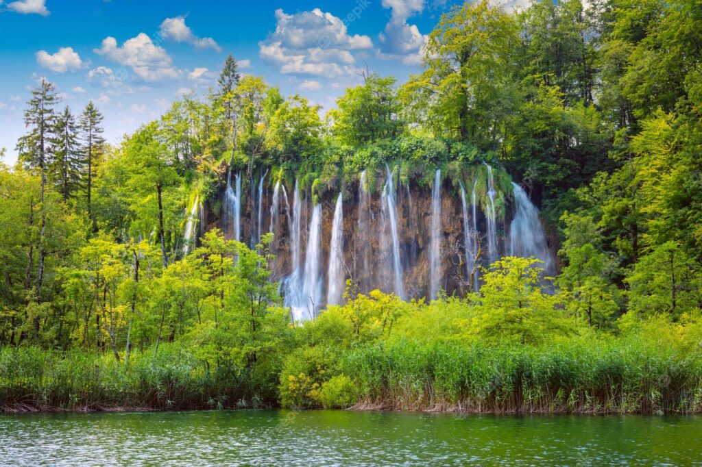 Cascadas turquesa en Croacia
