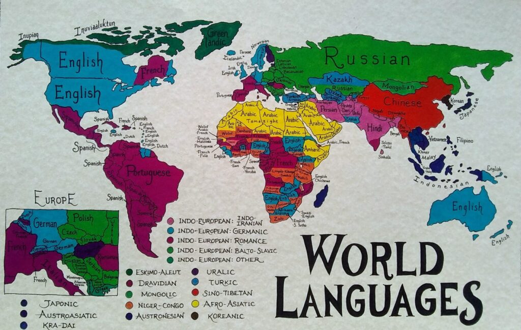 La historia y origen de los idiomas más hablados del mundo