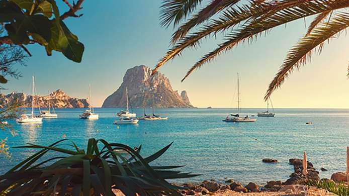 Playas de Ibiza en España