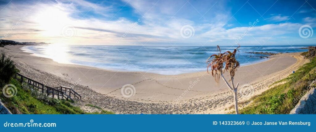 Vista panorámica de la playa