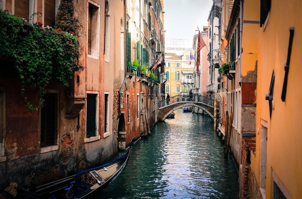 guía de Italia - venecia y sus canales 